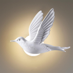 4341/3WLA HIGHTECH ODL22 429 белый гипс Настенный светильник (ЛЕВ.) IP20 LED 3W 122Лм 3000K COLOMBELLA