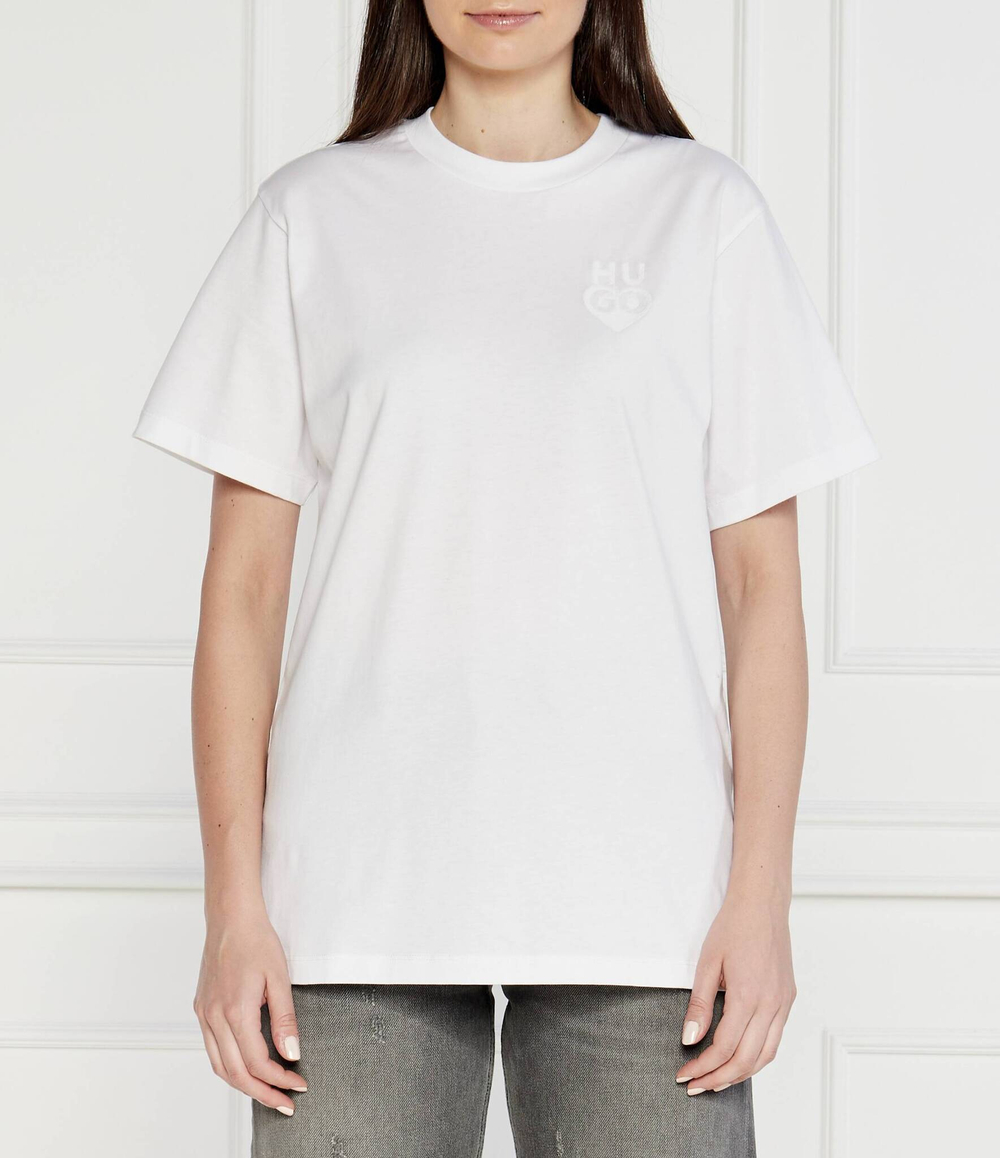 Футболка VINTAGE_TEE_9 HUGO - белый(50517496)