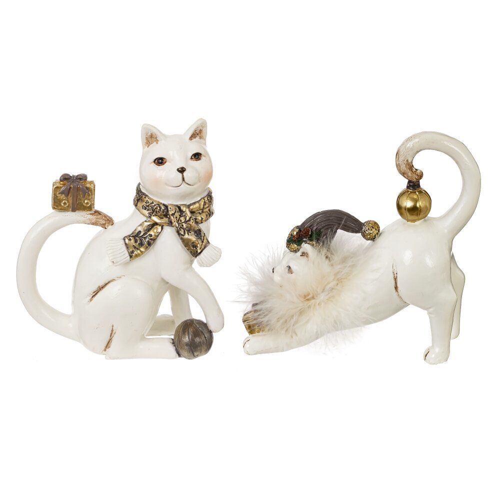 GAEM Фигурка декоративная "Кошка", L11 W5 H12 см, 2в.