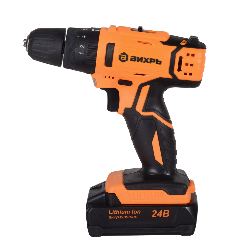 Дрель-шуруповерт Вихрь ДА-24Л-2КУ