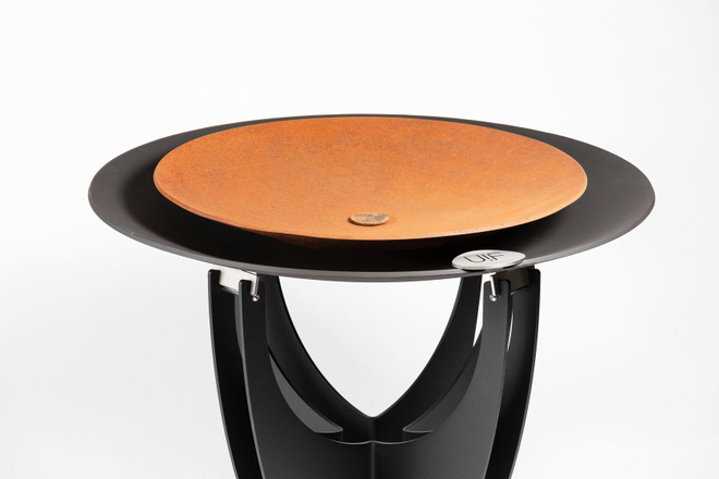 Двойная чаша для костра с высоким основанием Up!Flame STEEL CUP 850 Magnum Double