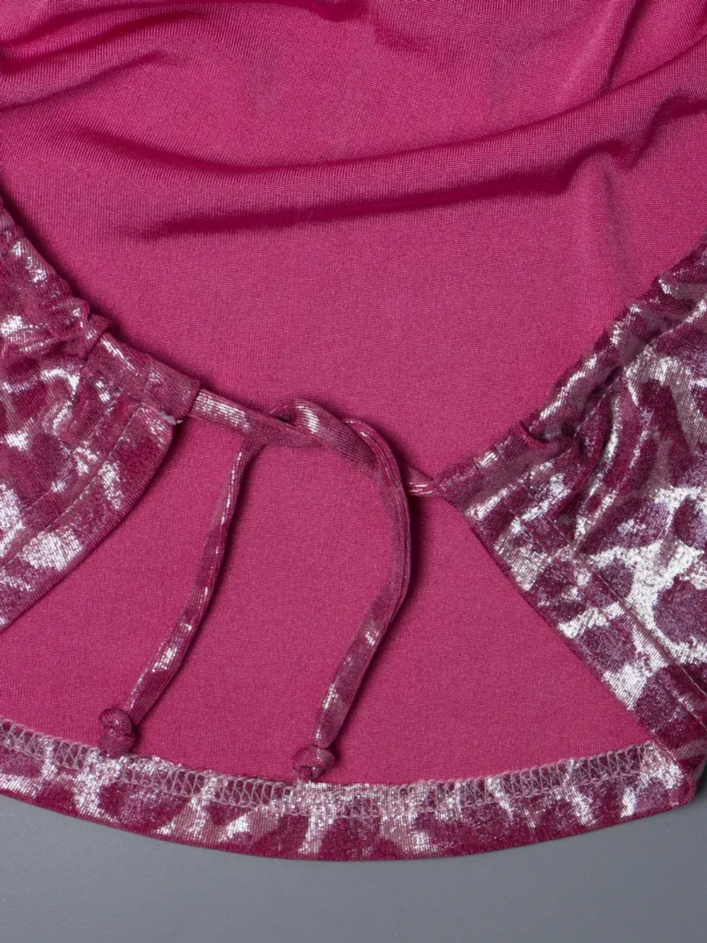 Летний топ для девочки на завязках