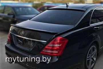 Козырек на заднее стекло V.2 для Mercedes S class W221 2005-2013
