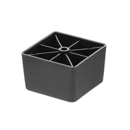 Опора пластиковая квадрат h45 (коричневая) (120)