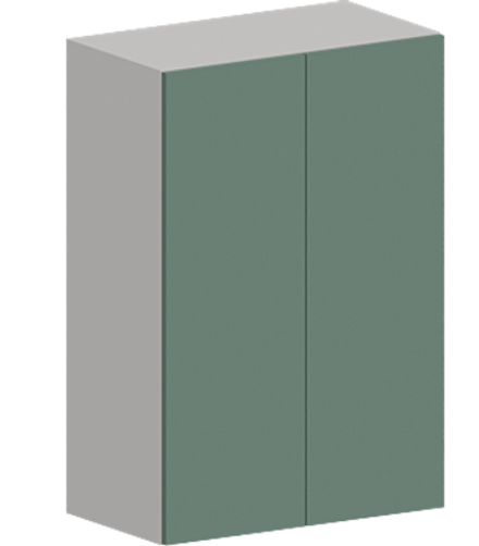 Кухня Модуль ШВВ 609 Белый / Матовая мята