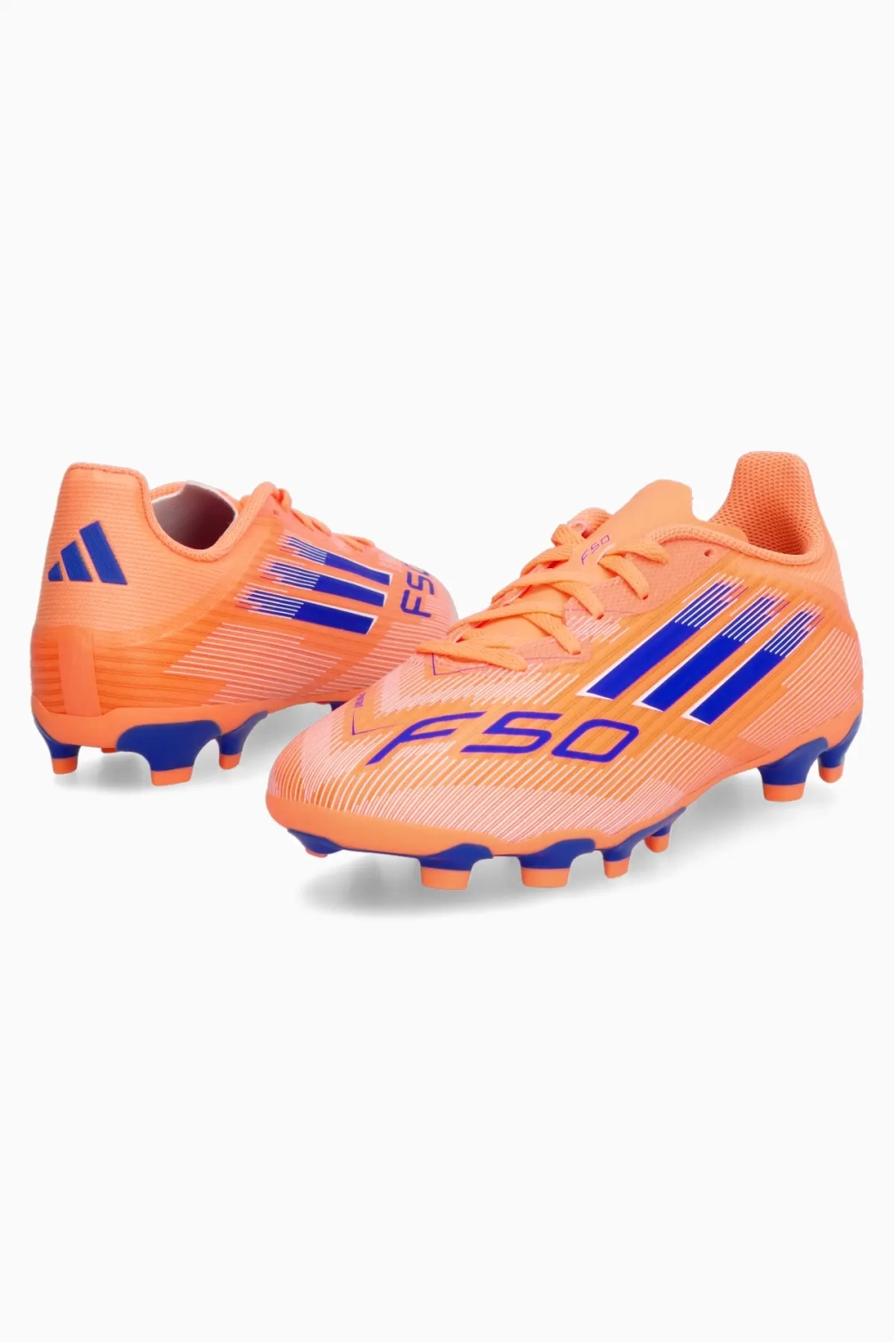 Бутсы adidas F50 League MG Junior - оранжевый
