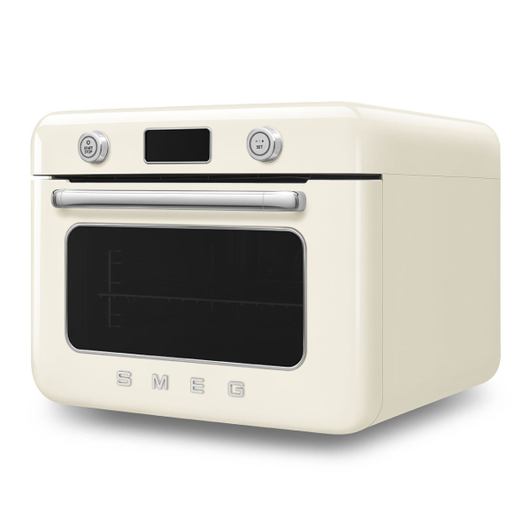 Мини печь Smeg кремовая