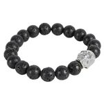 Bracelet skull Pierre Véritable / Черный
