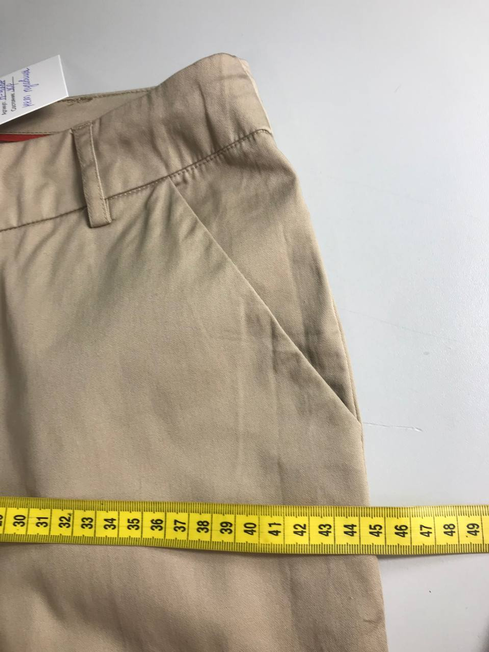 Брюки Promod светлые, маркировка 36, визуально 42 размер