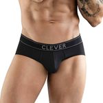 Мужские трусы брифы черные Clever BERNA CLASSIC BRIEF 178511