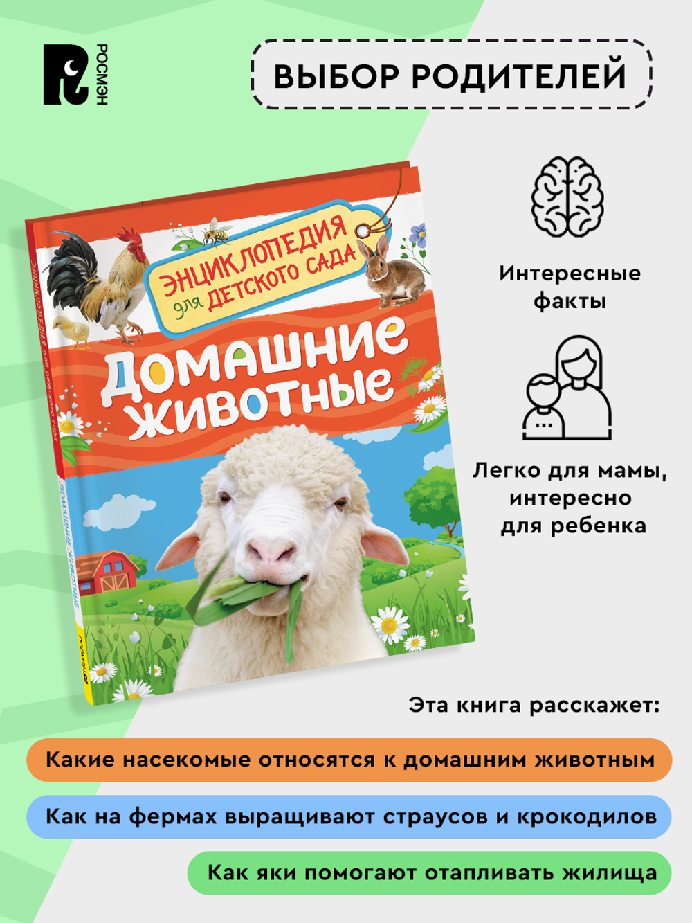 Домашние животные (Энциклопедия для детского сада)