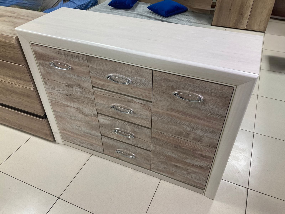 Комод комби Мартина дуб приморский/дуб юкон