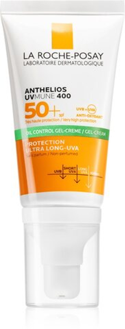 La Roche-Posay Anthelios UVMUNE 400 - Увлажняющий и защитный флюид для чувствительной, нормальной и жирной кожи. /  SPF 50+ 50  ml  / GTIN 4030963374937