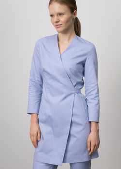 Медицинский халат с запахом