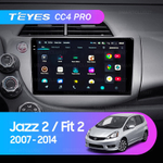 Teyes CC4 Pro 10,2" для Honda Jazz 2 2008-2014