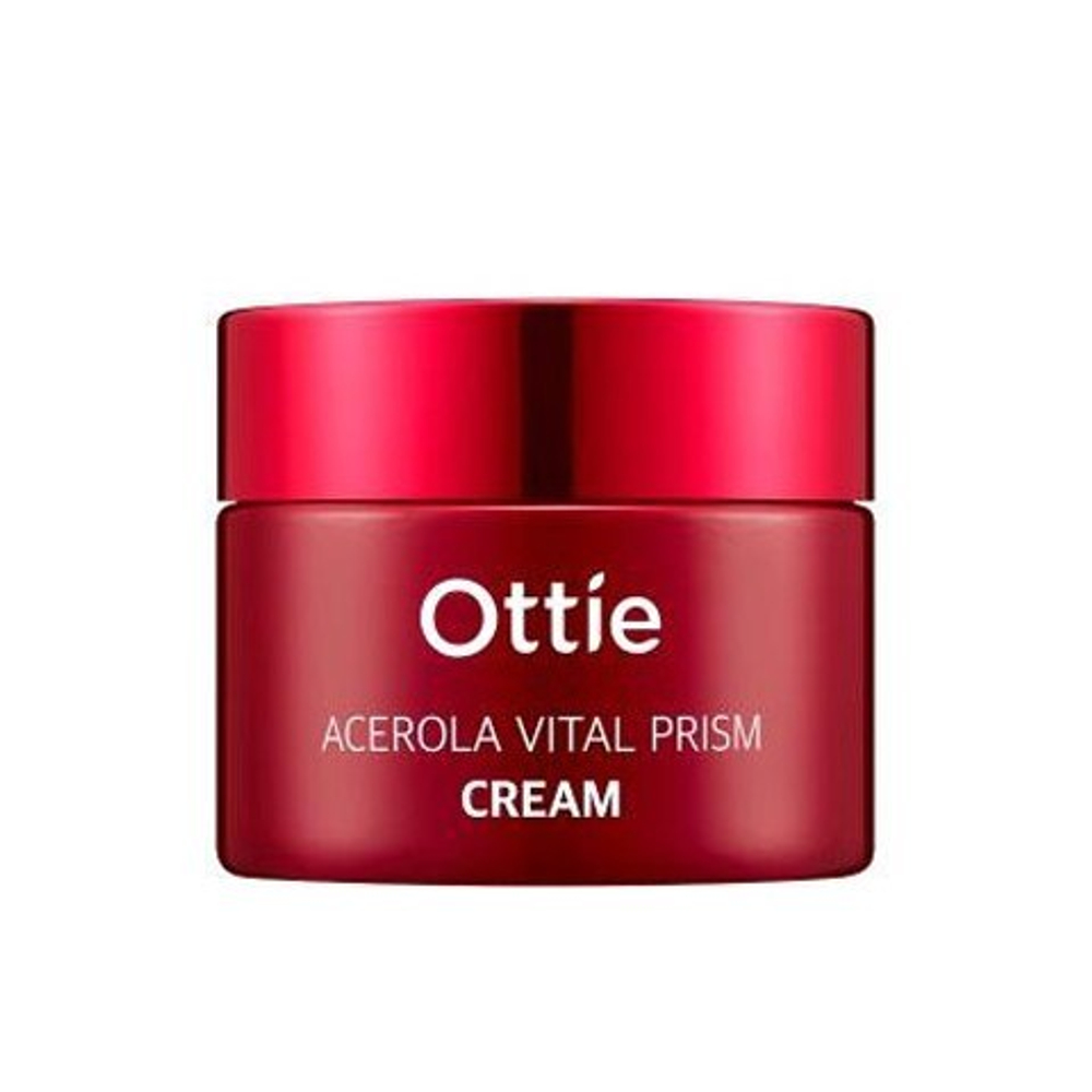 Ottie Acerola Vital Prism Cream антивозрастной питательный крем для лица с экстрактом ацеролы