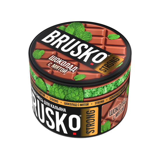 Brusko (Шоколад с мятой) Strong 50 г