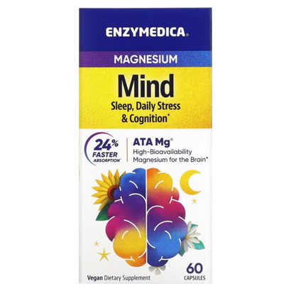 Enzymedica Magnesium Mind 60 capsules , Магний