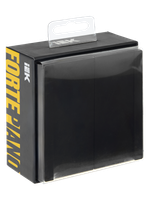 FORTE&PIANO Выключатель 2-клавишный 10А FP105 черный IEK