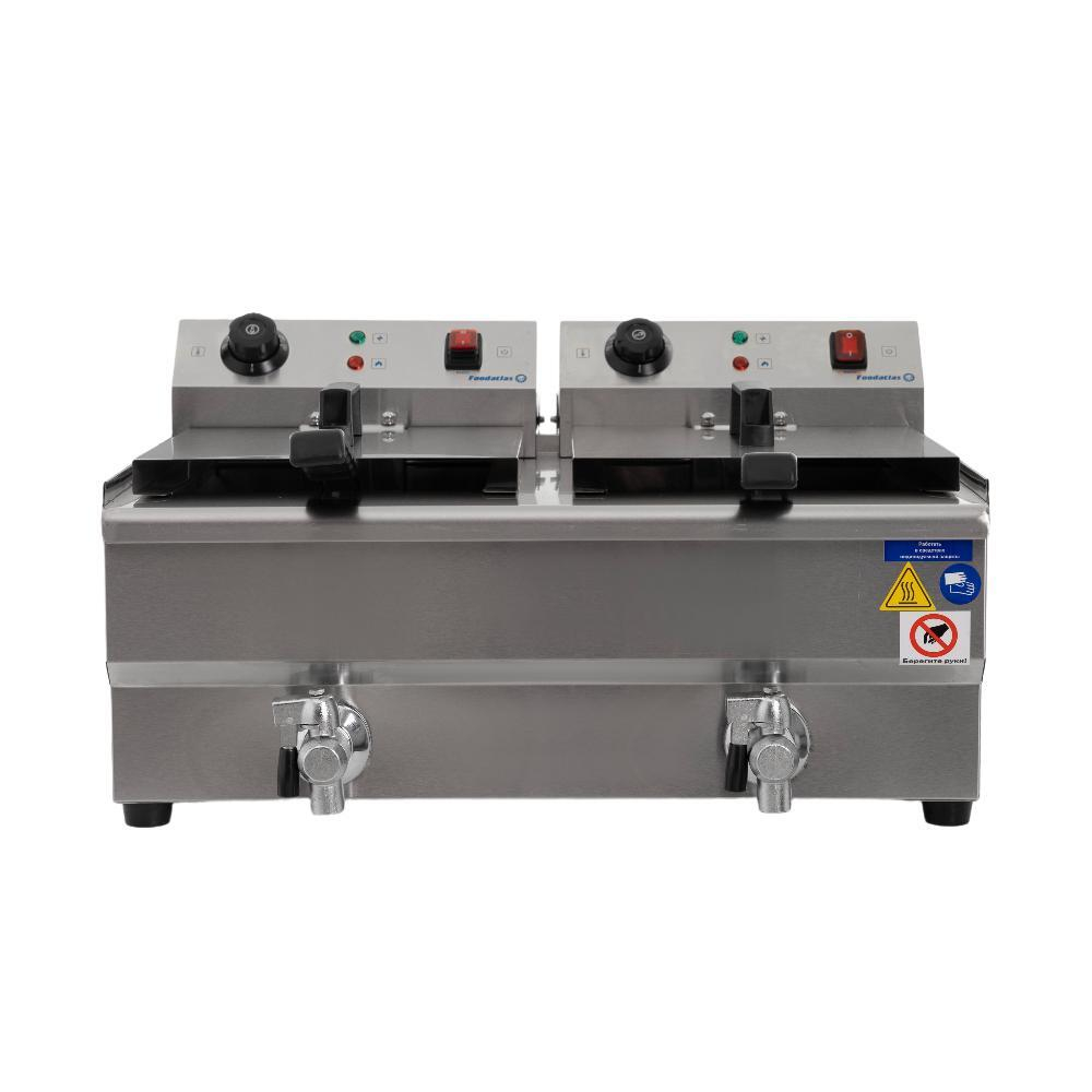 Фритюрница (13л+13л) DF-13L-2 Foodatlas