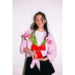 Ваза для цветов Bow, 20 см