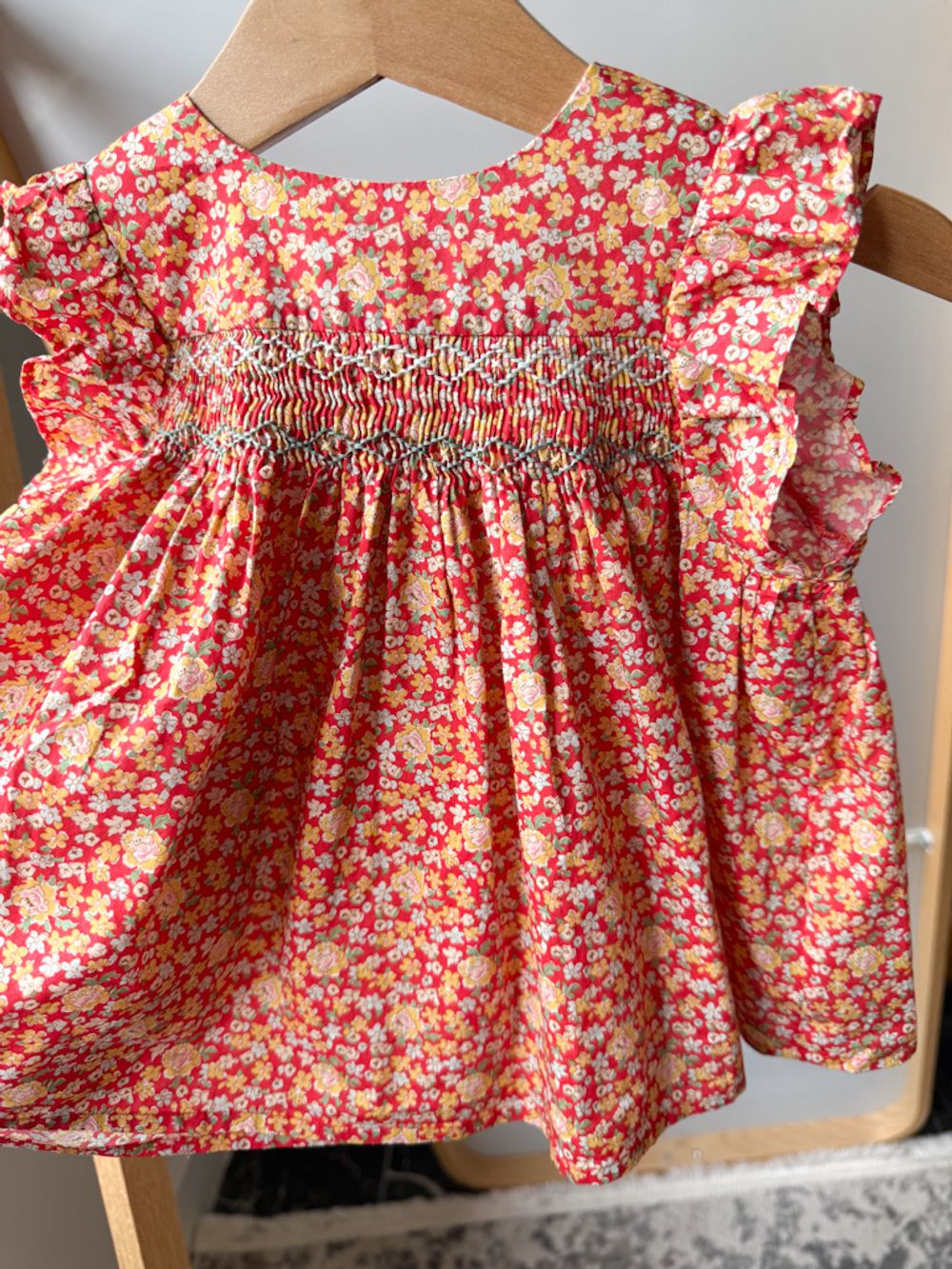 Хлопковая блузка Bonpoint, 92