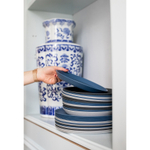 Тарелка connect, organic, D25,5 см, серая