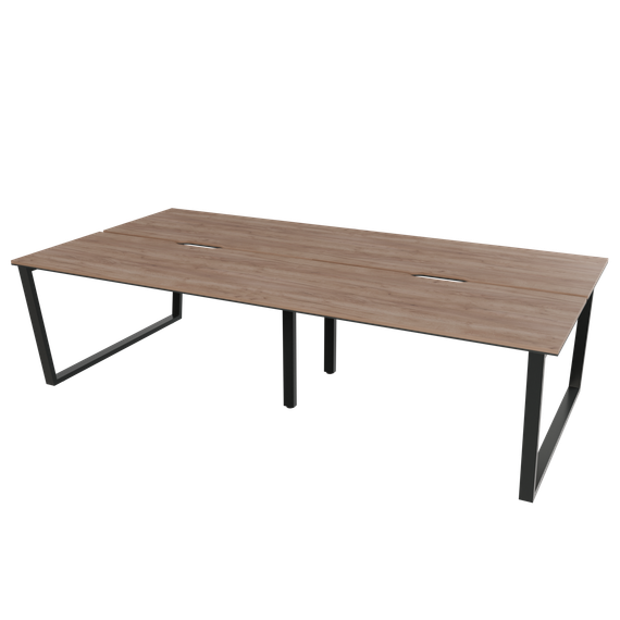 Бенч-система на V-каркасе 4 PREGO OFFICE 2800*1435*750 ПОБС-28.14В