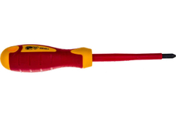 Диэлектрическая отвертка Зубр до 1000В ПРОФИ Cr-V PH 2 x 100 мм 25262-2-100_z01