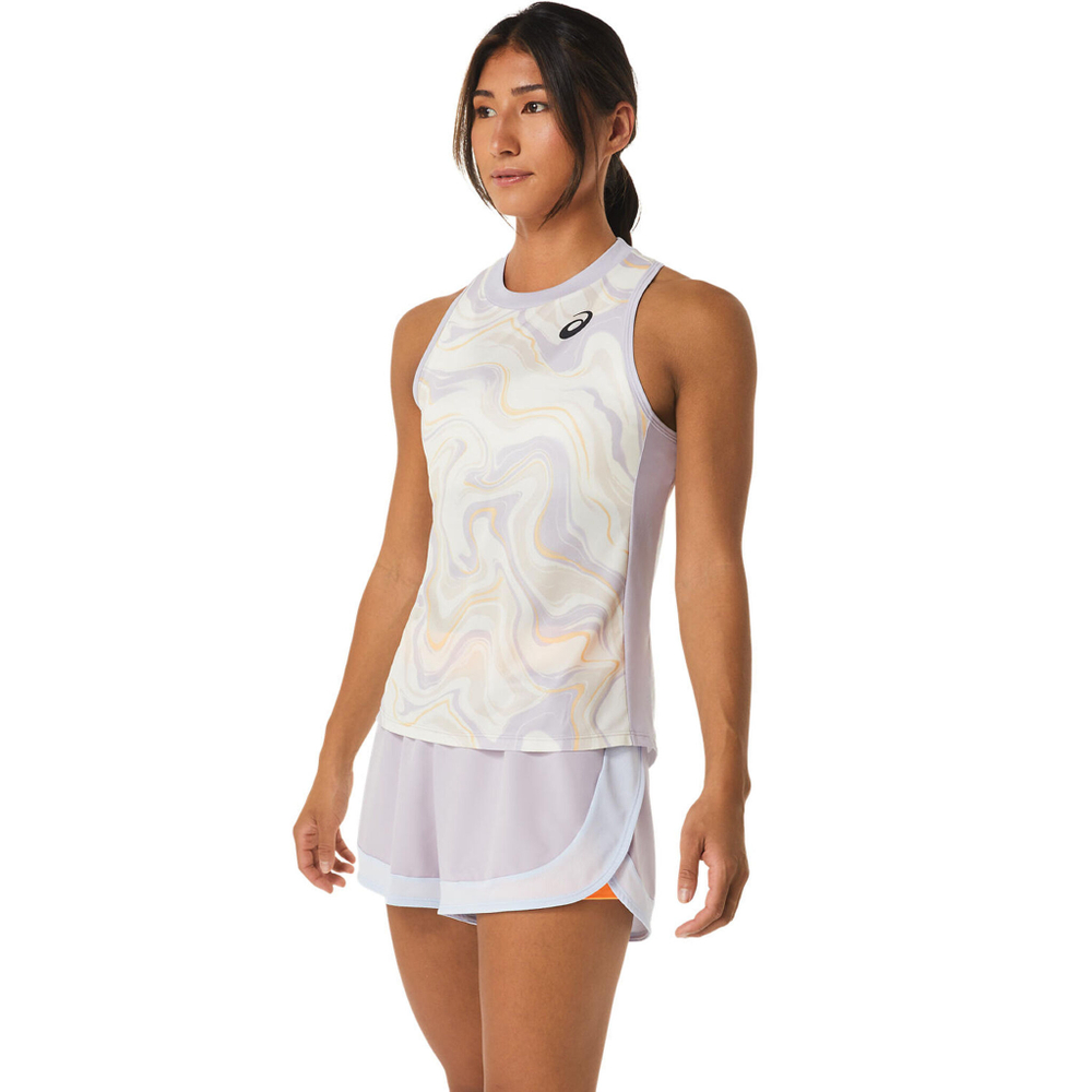 Женская теннисная майка ASICS Match GPX Tank Top Women - Violet, Multicoloured