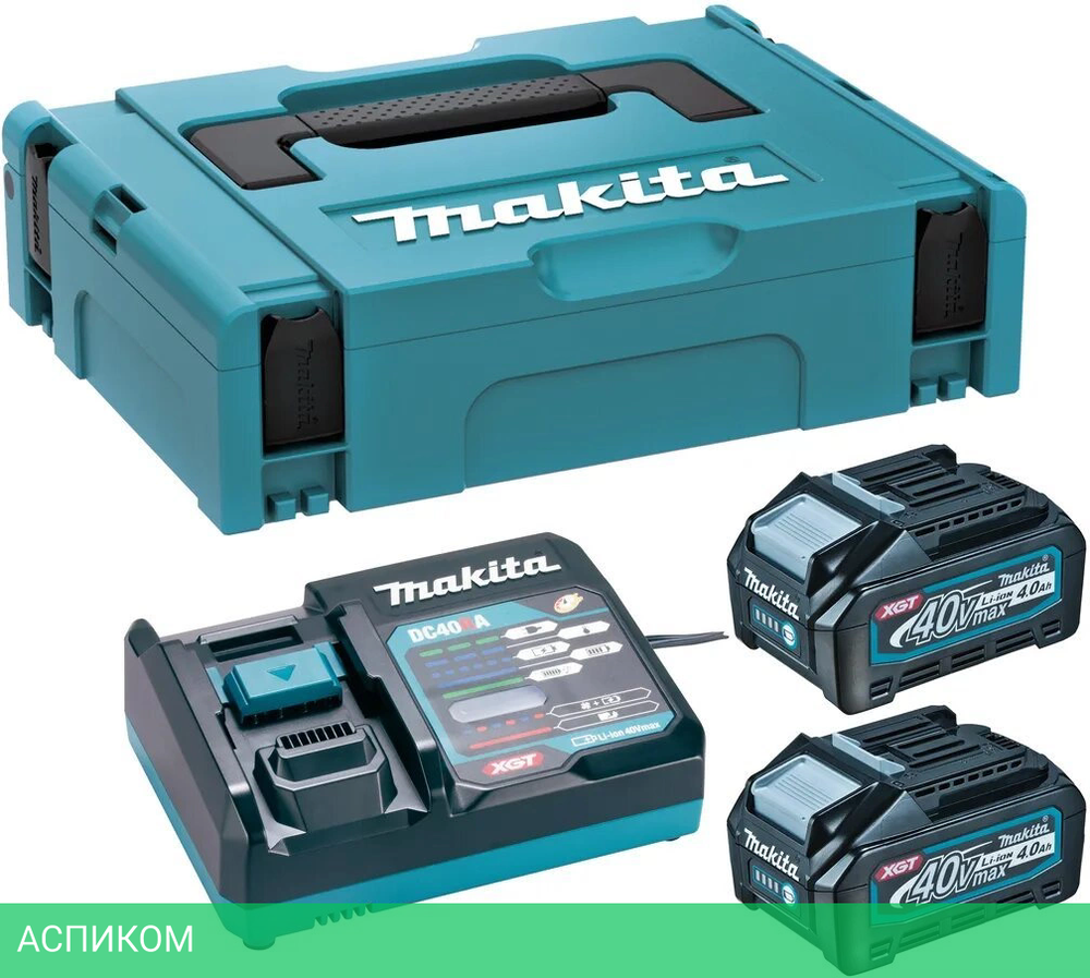 Набор аккумуляторов для инструмента Makita 191V40-2 кейс