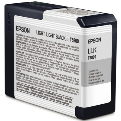 Картридж EPSON T5809 светло-серый для Stylus Pro 3800 (c13t580900)