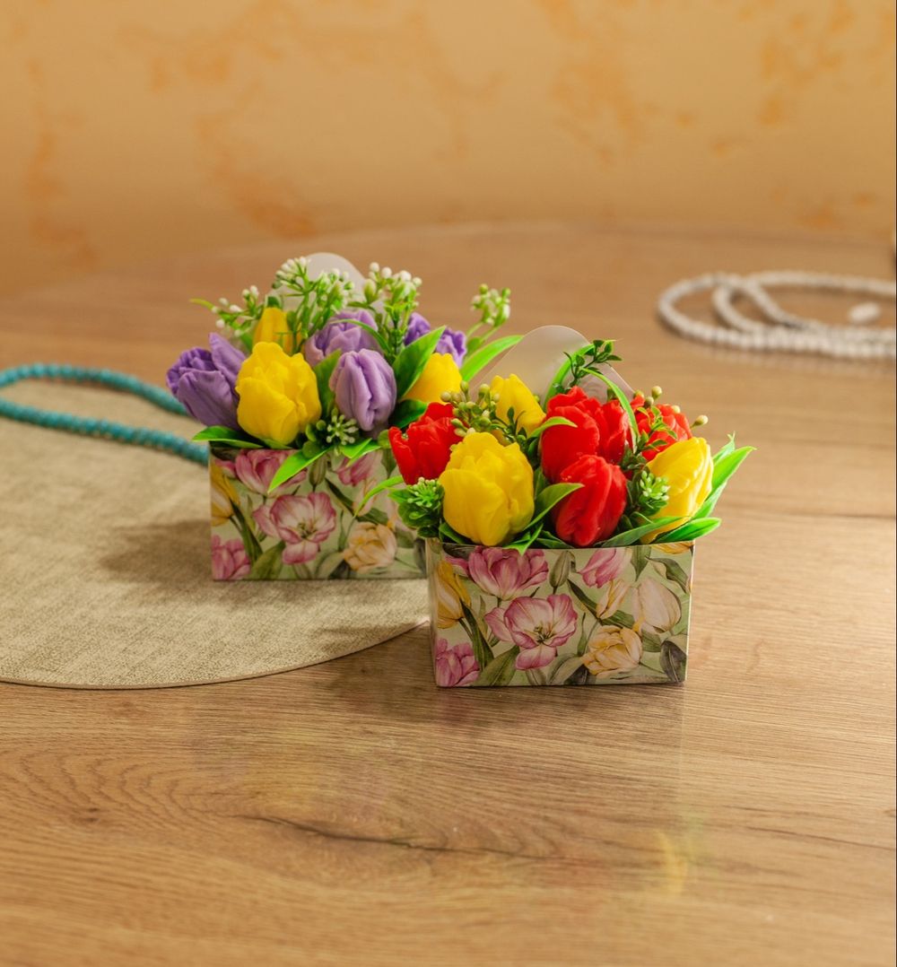 Весна, композиция в конверте 