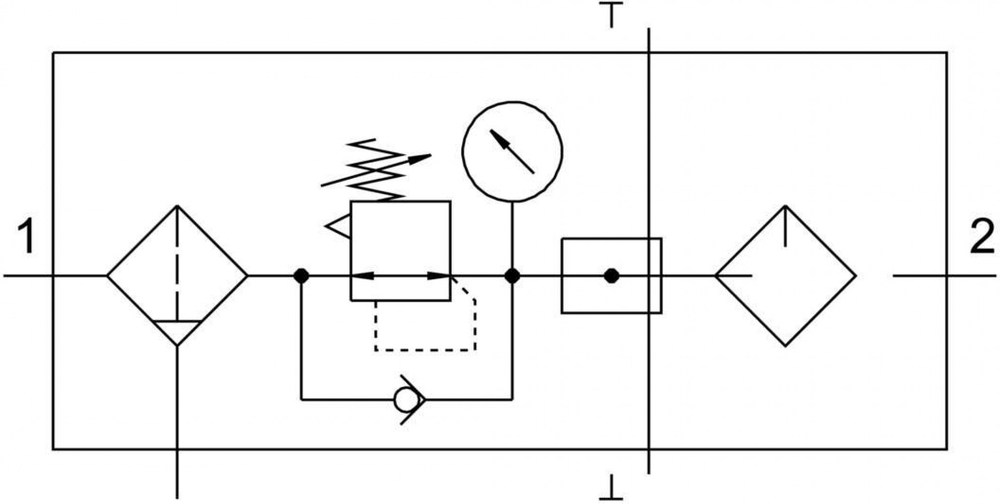 FRC-1/4-DB-7-MINI-KA Комбинация блоков подготовки воздуха