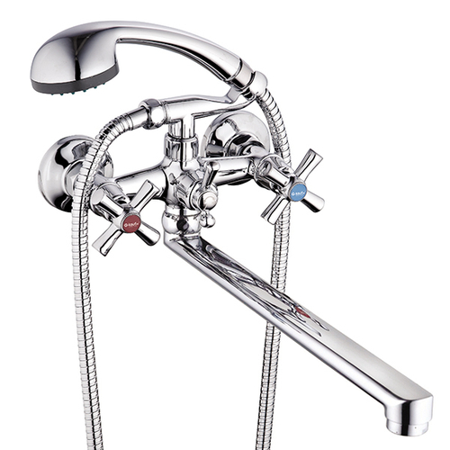 Смеситель для ванны и раковины 1/2 кер Glauf QFR7-C722