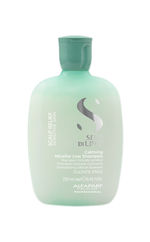 Шампунь успокаивающий SDL SCALP CALMING MICELLAR LOW SHAMPOO, 250 мл ALFAPARF 19477Идеально подходит для чувствительной кожи головы Мягко очищает, снимает ощущение дискомфорта. Не содержит сульфатов.