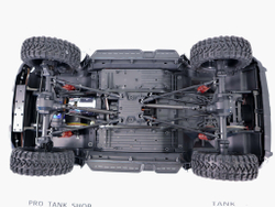 Радиоуправляемая модель автомобиля TANK 300 (Серая) Масштаб 1:8