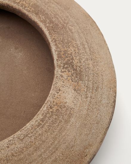 Кашпо Rivor керамика терракотового цвета Ø 35 см