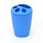 Подставка для зубных щеток Aqua голубая лагуна