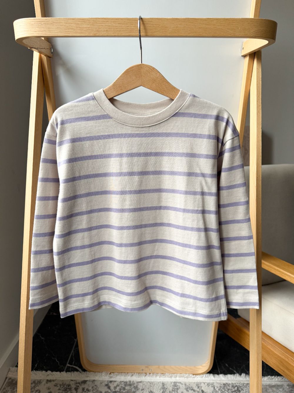 Новый хлопковый лонгслив Lime, 110