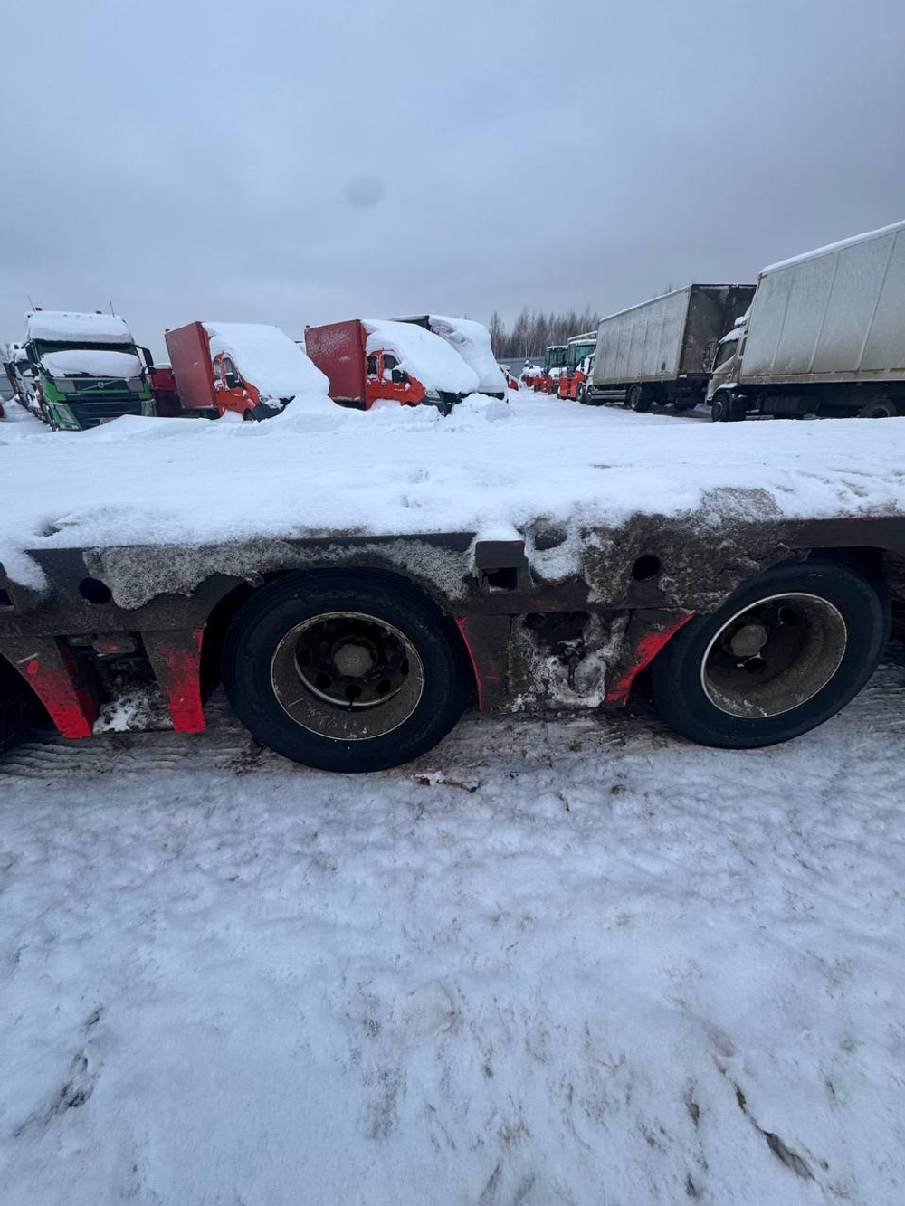 БЕРГЕР 9854* Полуприцеп тяжеловоз 6 осей 9856-0000010-04 (Раздвижной)