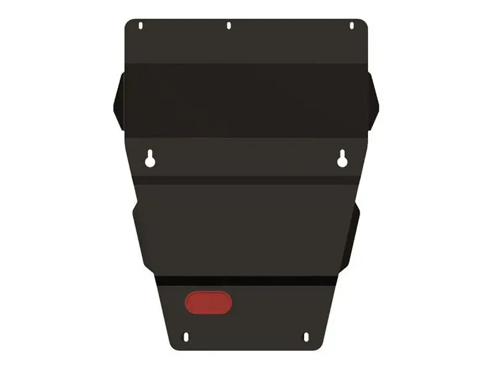 Защита картера Sheriff для Jeep Grand Cherokee III (WH) 2004-2010 арт.04.0972