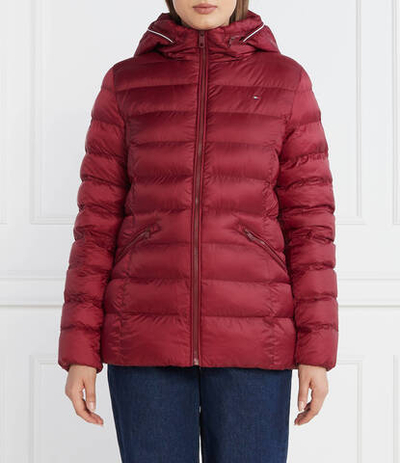 Куртка MW PADDED GLOBAL STRIPE Tommy Hilfiger - бордовый(WW0WW39581)