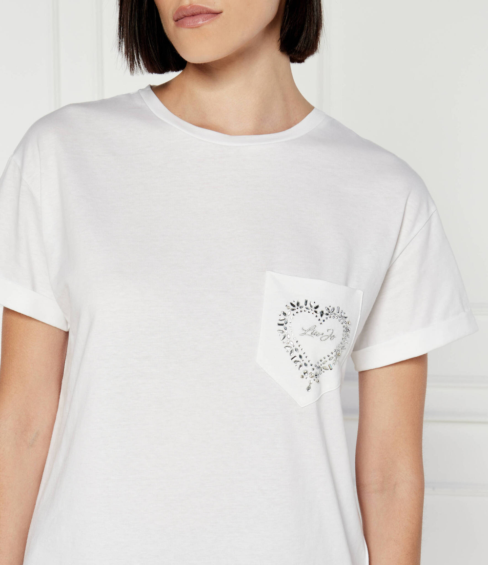 Футболка Liu Jo - белый(WF4177 JS923)