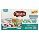 Celestial Seasonings, Everyday Wellness, ассорти вкусов, без кофеина, 16 чайных пакетиков, 28 г (1 унция)