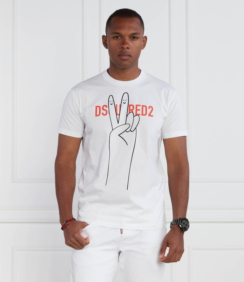 Футболка Dsquared2 - белый(S74GD1160 S23009)