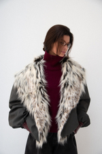 Куртка с эко-мехом FINN