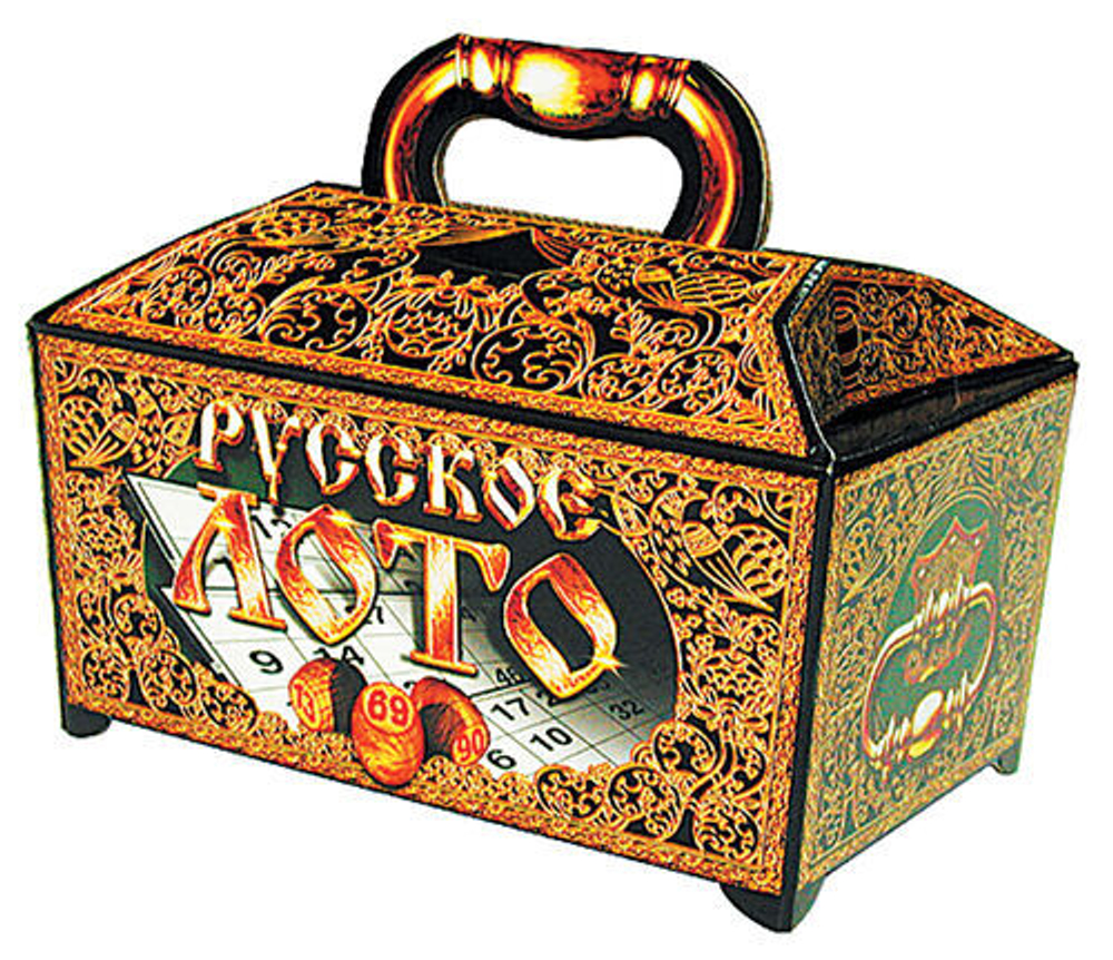 Лото русское (картонный ларец)