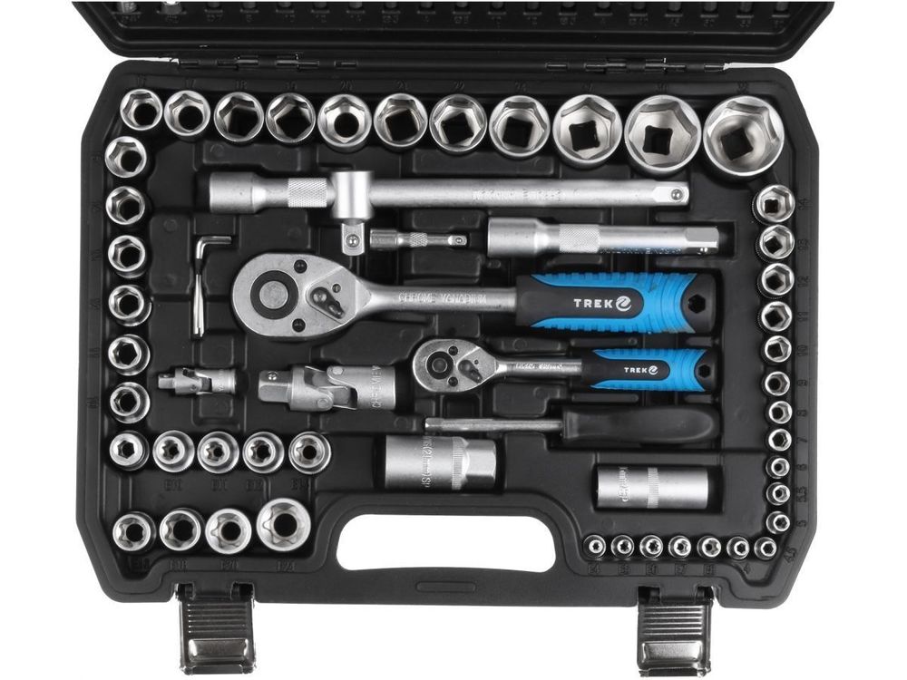 Набор головок и бит 108 предметов TREK (1/4", 1/2", 6 граней )