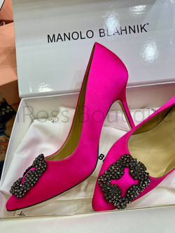 Женские Туфли-лодочки Manolo Blahnik в розовом цвете